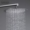 Kibi Circular 10 Metal Ultra Thin Profile Rain Shower Head 1.75 GPM - Chrome SH1001CH - alternate 7